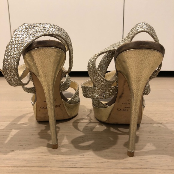 Jimmy Choo Vamp platform sandals - Picture 4 of 8